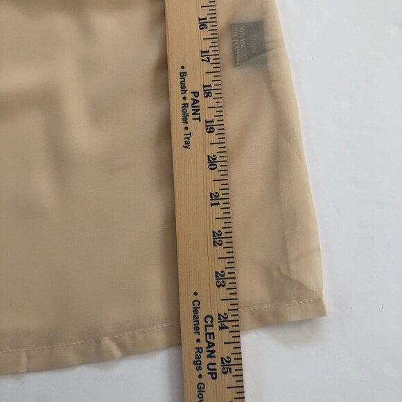 NWT Ruffle Neck Bow Tie Sleeveless Top Blouse Officecore Career XS - Picture 6 of 8